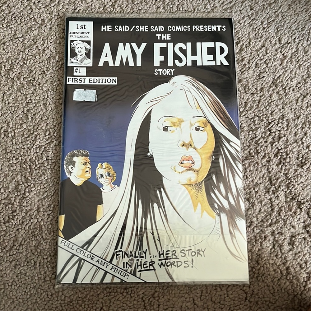 It’s a vintage first edition comic about Amy Fisher.